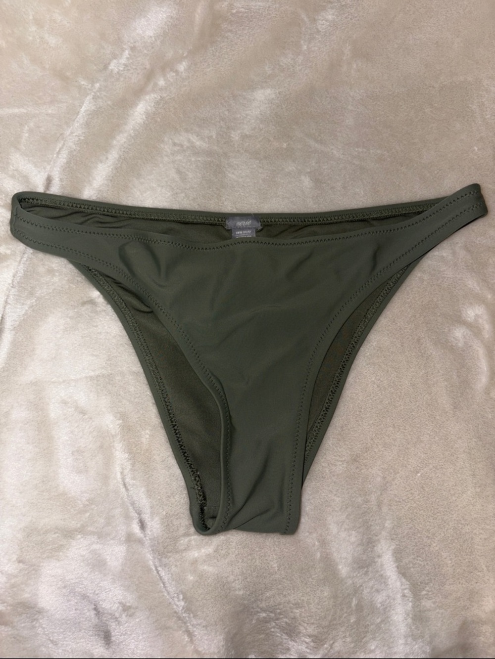 AE Olive Bikini Bottom Cheeky